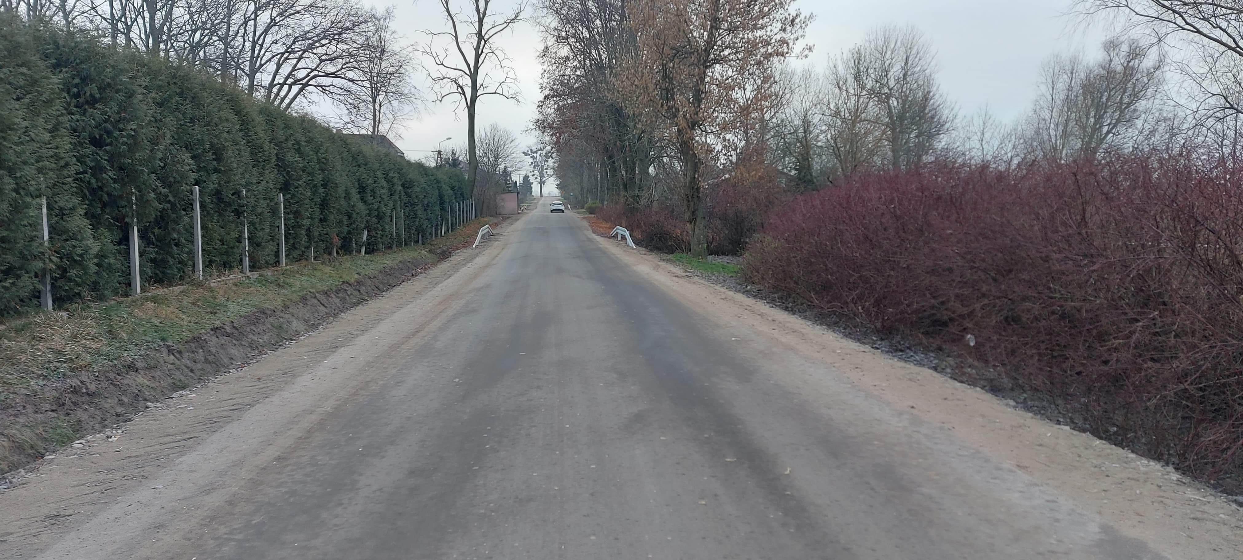 Droga powiatowa Kiełpiny – Ostrowite została przebudowana!