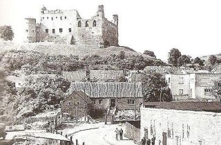 Zamek w Golubiu-Dobrzyniu, fot. z XIX w. - Kolekcja Ireny...