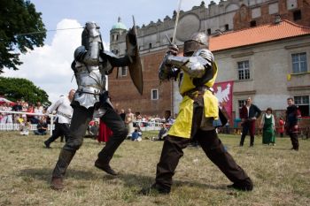 The National Knight Tournaments at the Golub castle,...