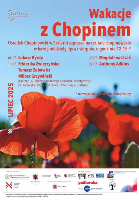 Wakacje z Chopinem Lipiec 2025 r.
