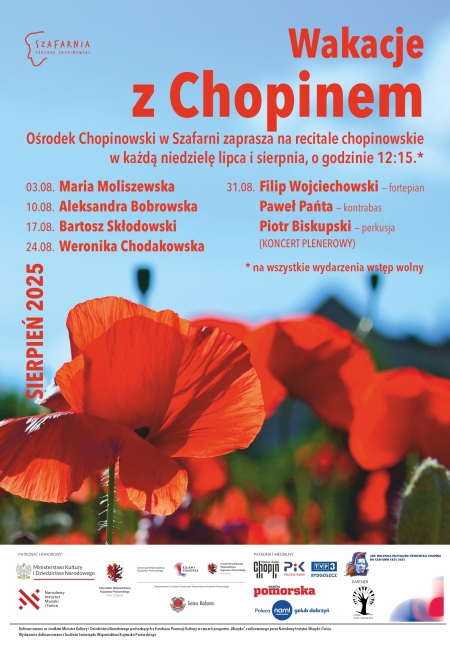 Wakacje z Chopinem Sierpień 2025 r.