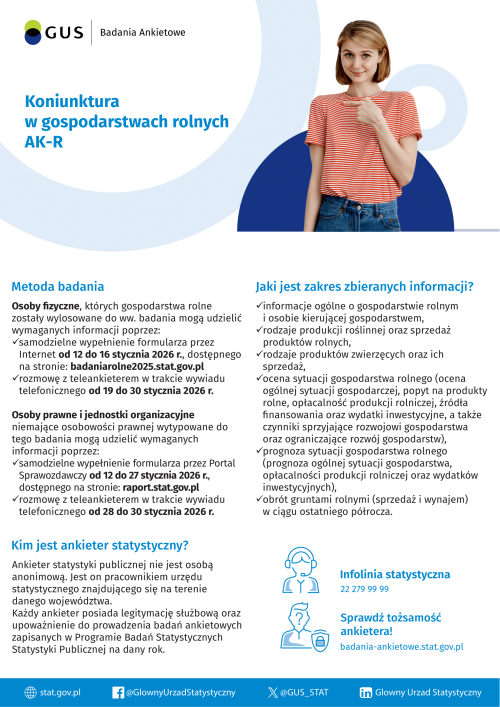 Badanie koniunktury w gospodarstwach rolnych (AK-R)_plakat-1