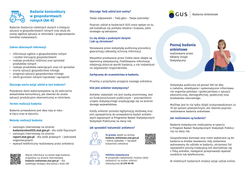 Badanie koniunktury w gospodarstwach rolnych (AK-R)_ulotka-1