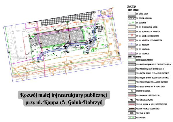 Rozwój małej infrastruktury publicznej przy ul. Koppa 1A, Golub-Dobrzyń